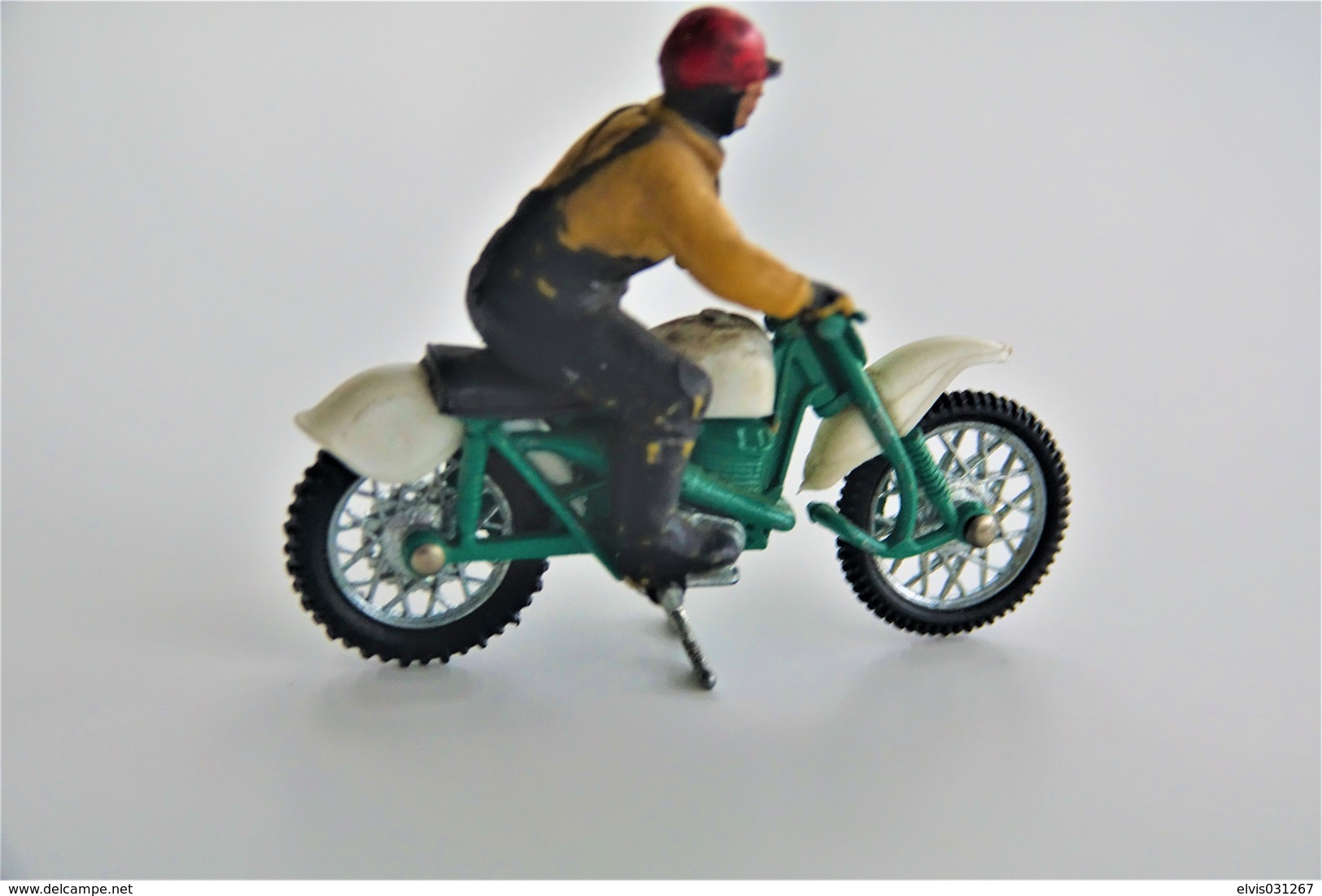 Britains Ltd, Deetail : GREEVES SCRAMBLER MOTORCYCLE  , Made In England, *** - Britains