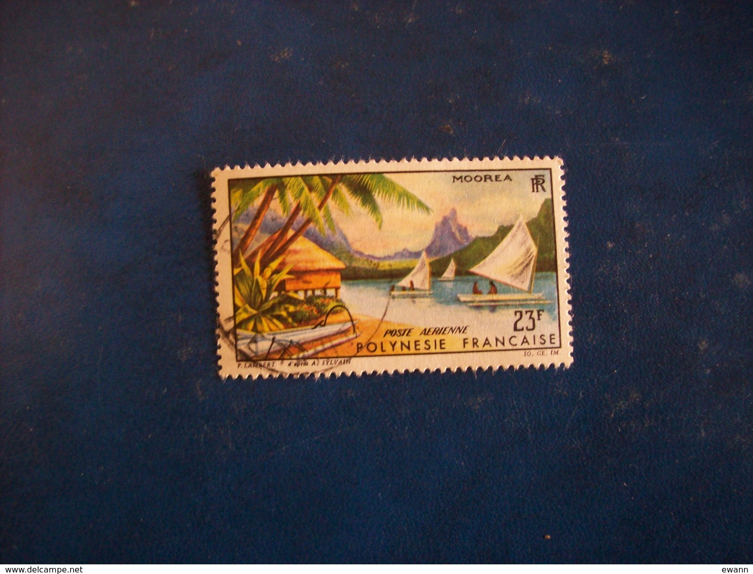 Polynésie: Timbre N° PA 9 (YT)  Oblitéré - Poste Aérienne - Used Stamps