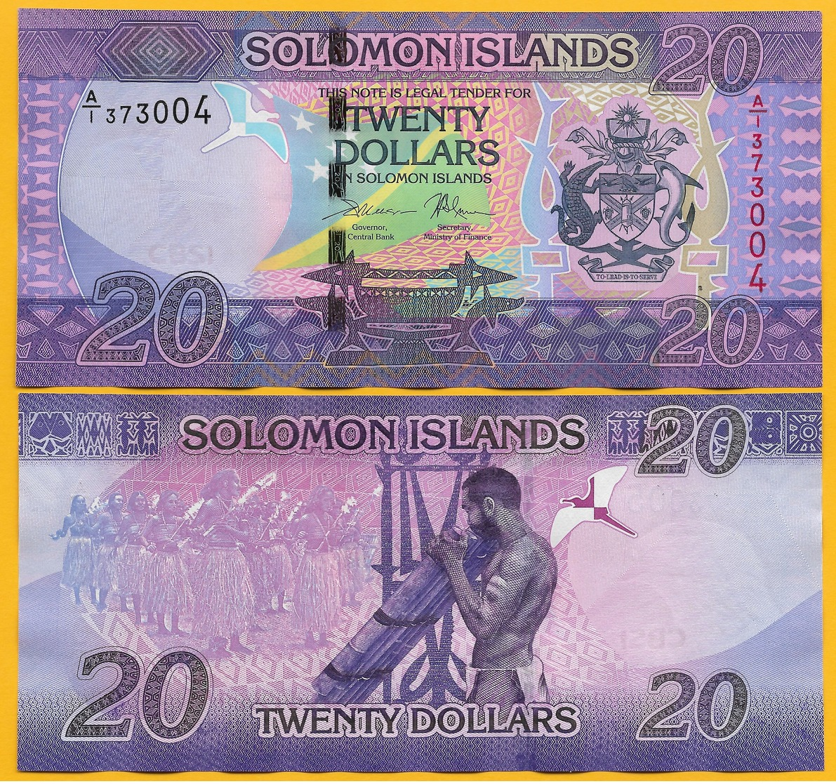 Solomon Islands 20 Dollars P-34 2017 UNC - Salomonseilanden