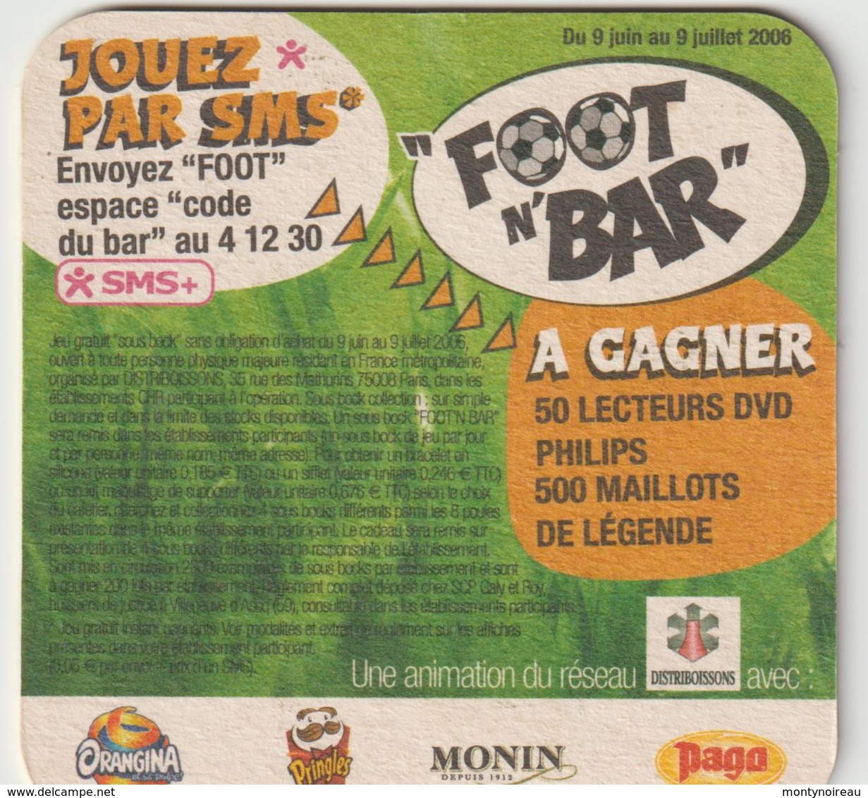 Sous-bocks - Bock : Football , Foot  Bar , Coupe Du Monde (brésil , Croatie, Australie, Japon )....) - Sous-bocks