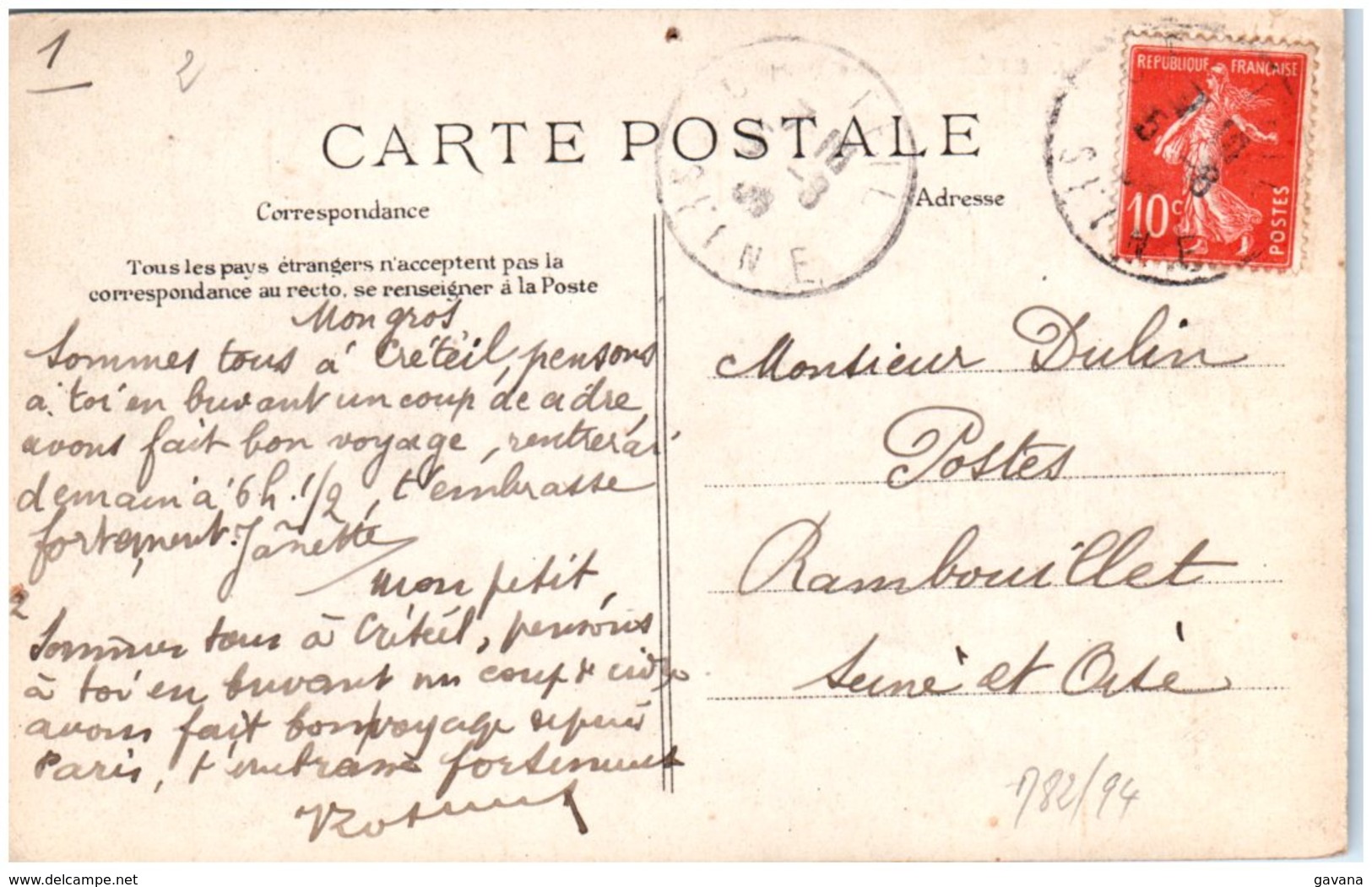 94 CRETEIL - La Poste - Creteil