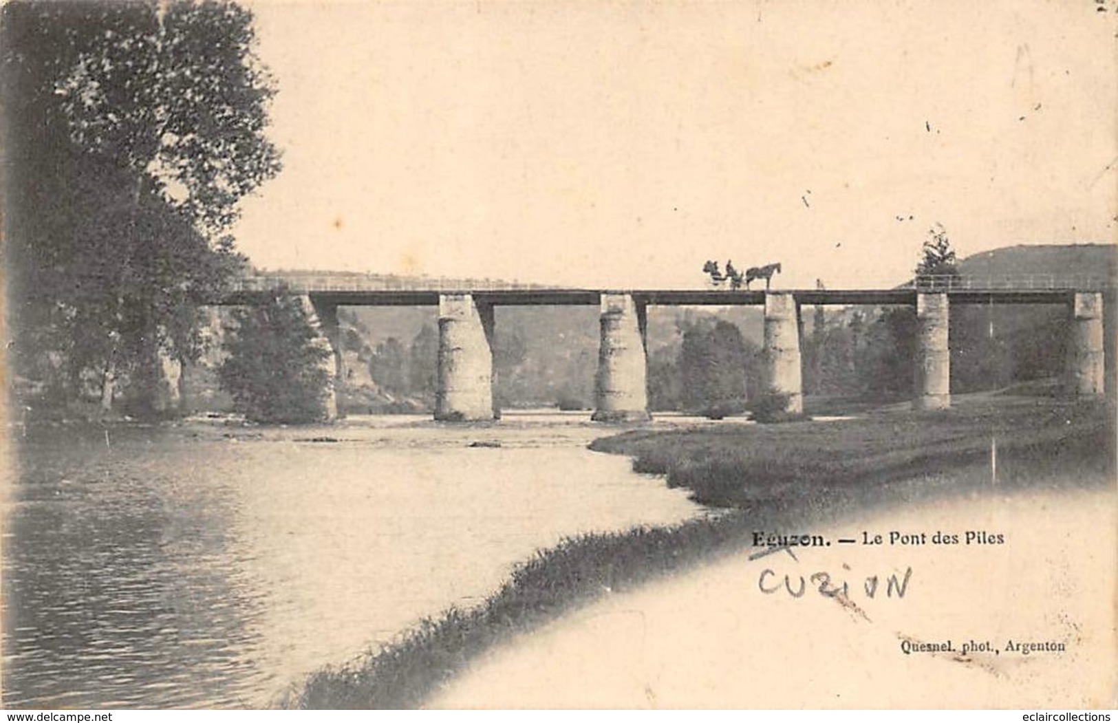 Cuzion         36       Le Pont Des Piles            (voir Scan) - Autres & Non Classés