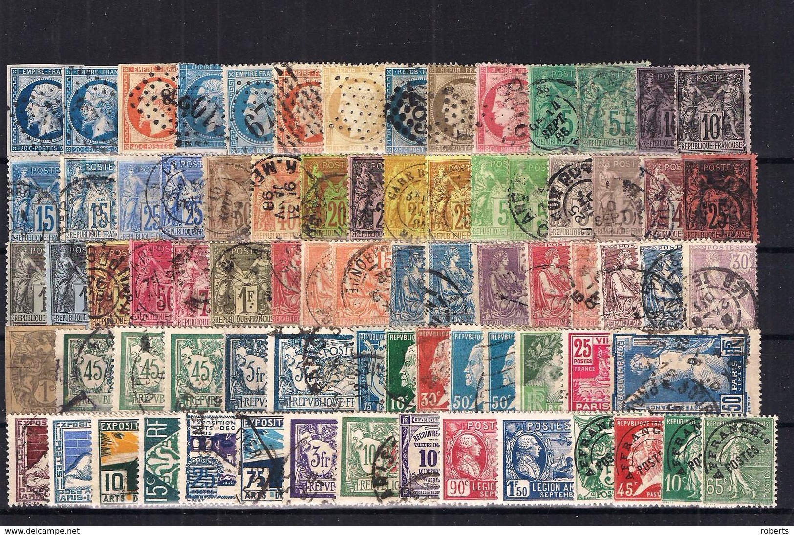 France 1853-1927, Mint* / Used. (8g) - Collections (without Album)