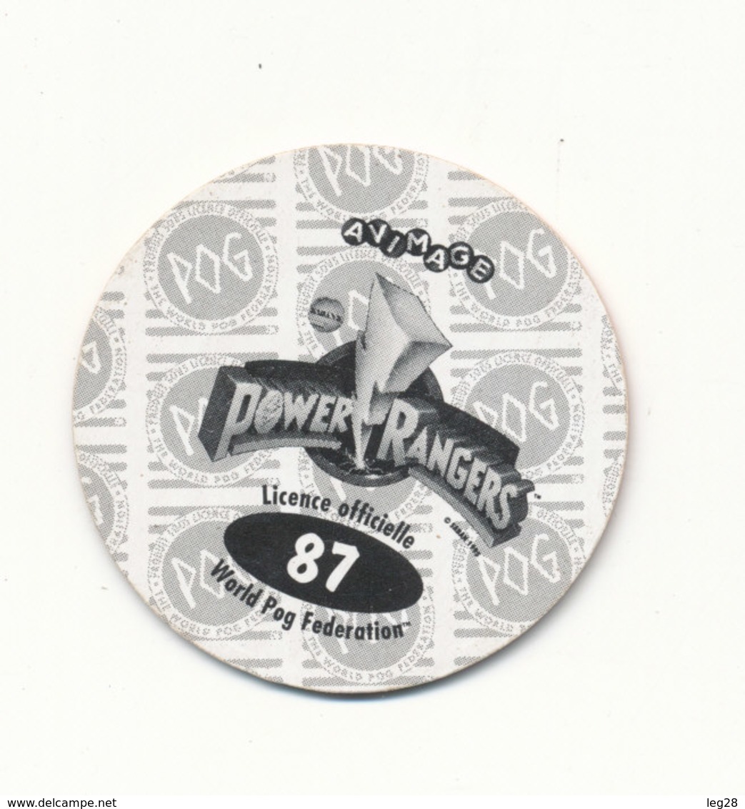 POG  POWER RANGERS 87 - Other & Unclassified