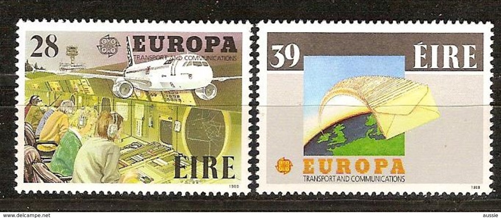 Cept 1988 Irlande Ireland Ierland Yvertn° 653-54 *** MNH  Cote 9 Euro - Neufs