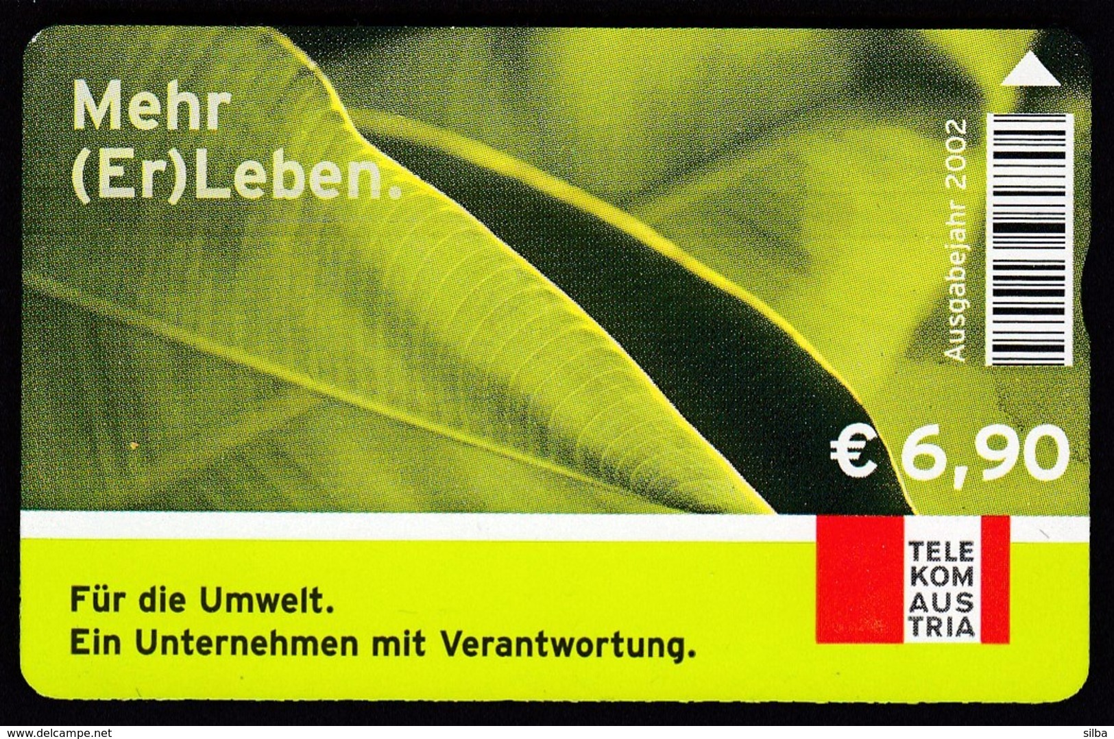 Austria 2002 / Telekom Austria Phonecard / Mehr (Er) Leben - Austria