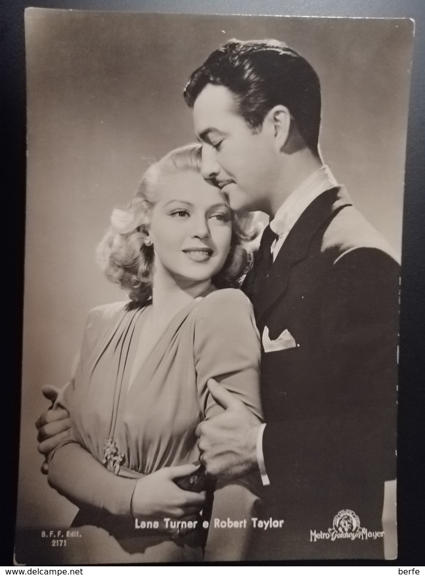 LANA TURNER & ROBERT TAYLOR - Acteurs