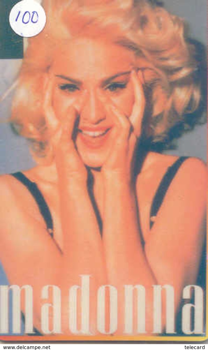 MADONNA On Phonecard * Telecarte CINEMA FILM MOVIE KINO * SINGER (100) - Musique