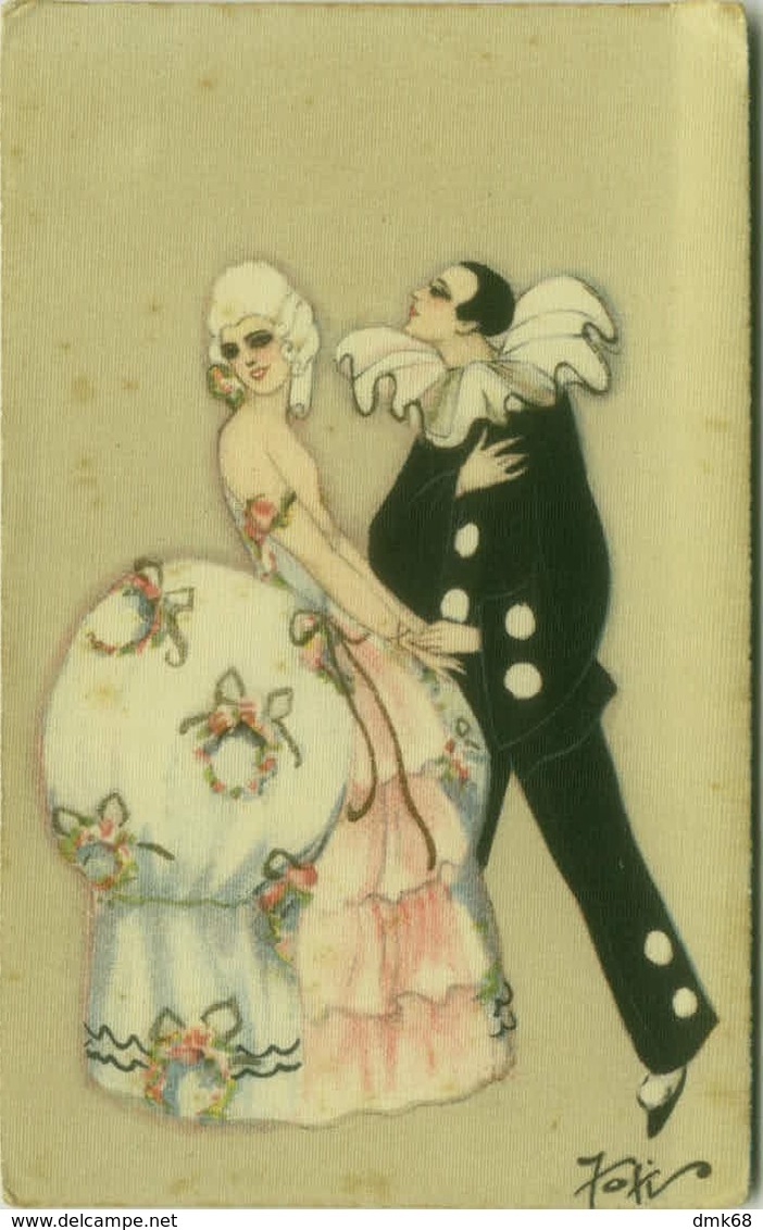 CHIOSTRI  SIGNED 1910s POSTCARD - EDIT BALLERINI & FRATINI - PIERROT - N.165 (BG339) - Chiostri, Carlo