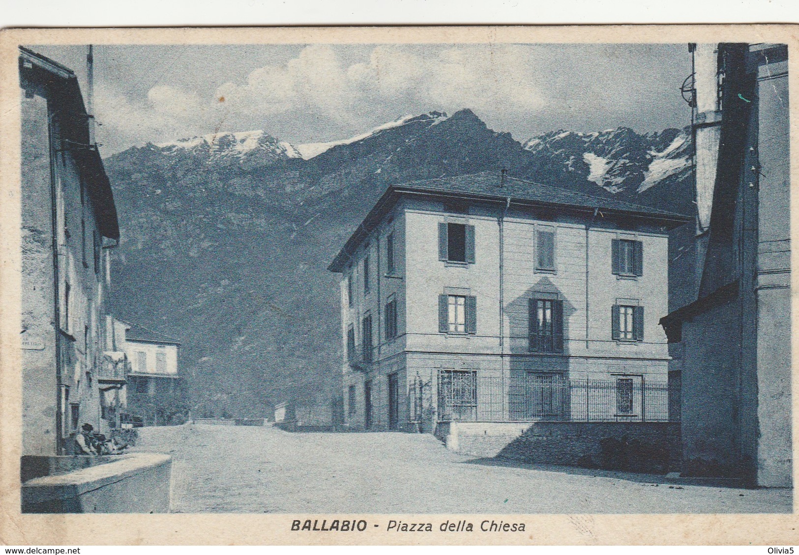 BALLABIO - PIAZZA DELLA CHIESA - Lecco