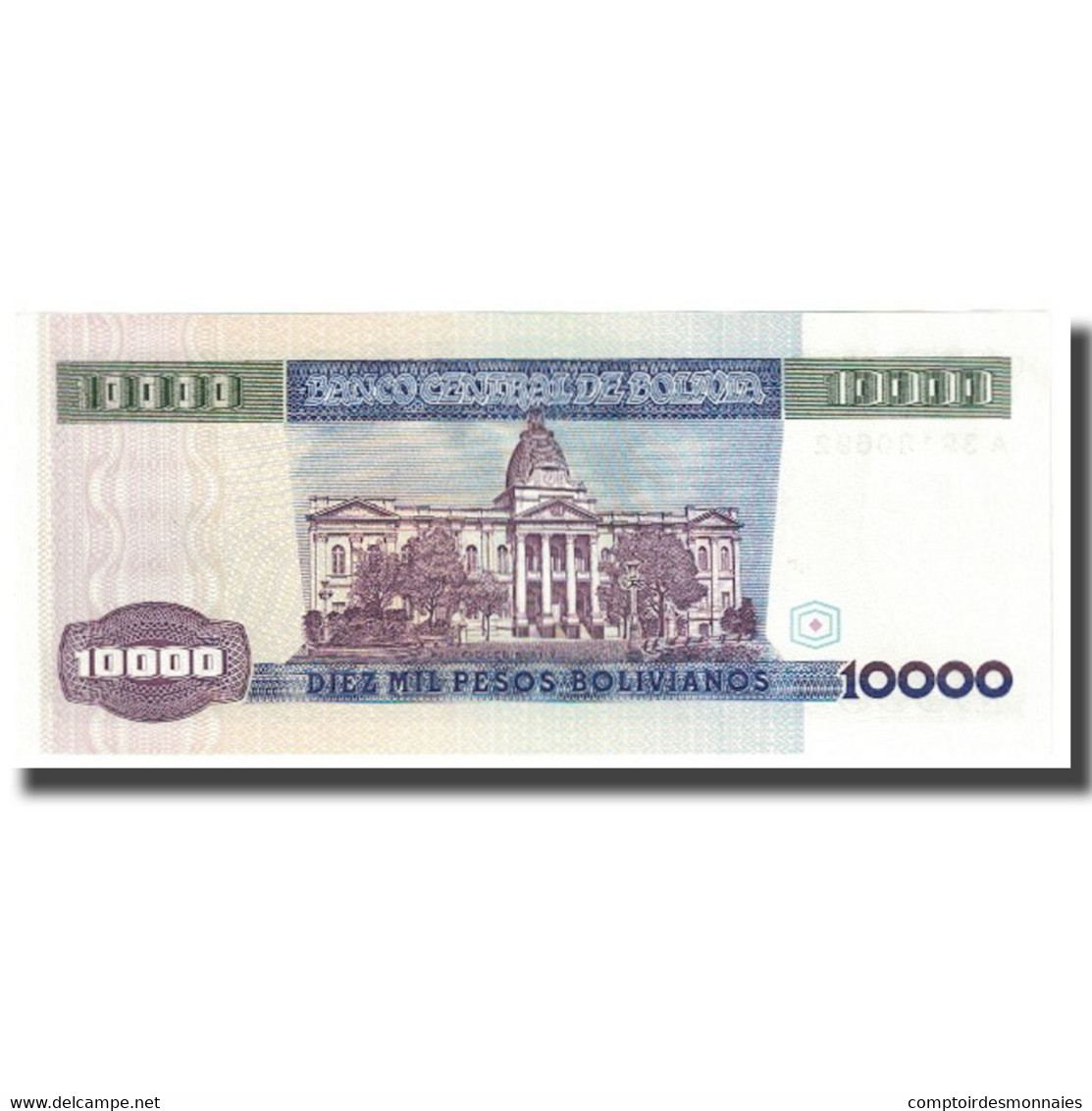 Billet, Bolivie, 10,000 Pesos Bolivianos, KM:169a, SPL - Bolivia