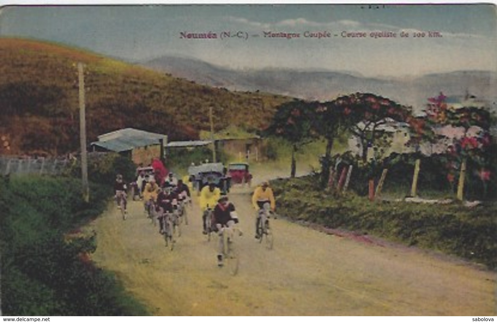 Nouvelle Calédonie Nouméa Montagne Coupée Course Cycliste De 100 Km Cyclisme - Nieuw-Caledonië