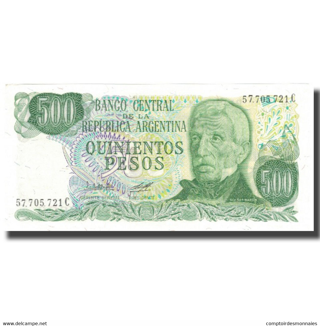 Billet, Argentine, 500 Pesos, Undated (1977-82), KM:303a, SUP+ - Argentine