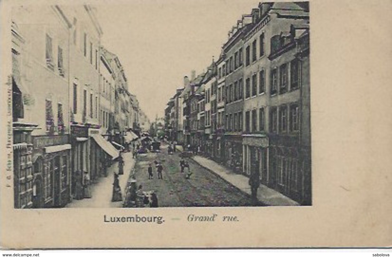 Luxembourg Grand Rue - Lussemburgo - Città