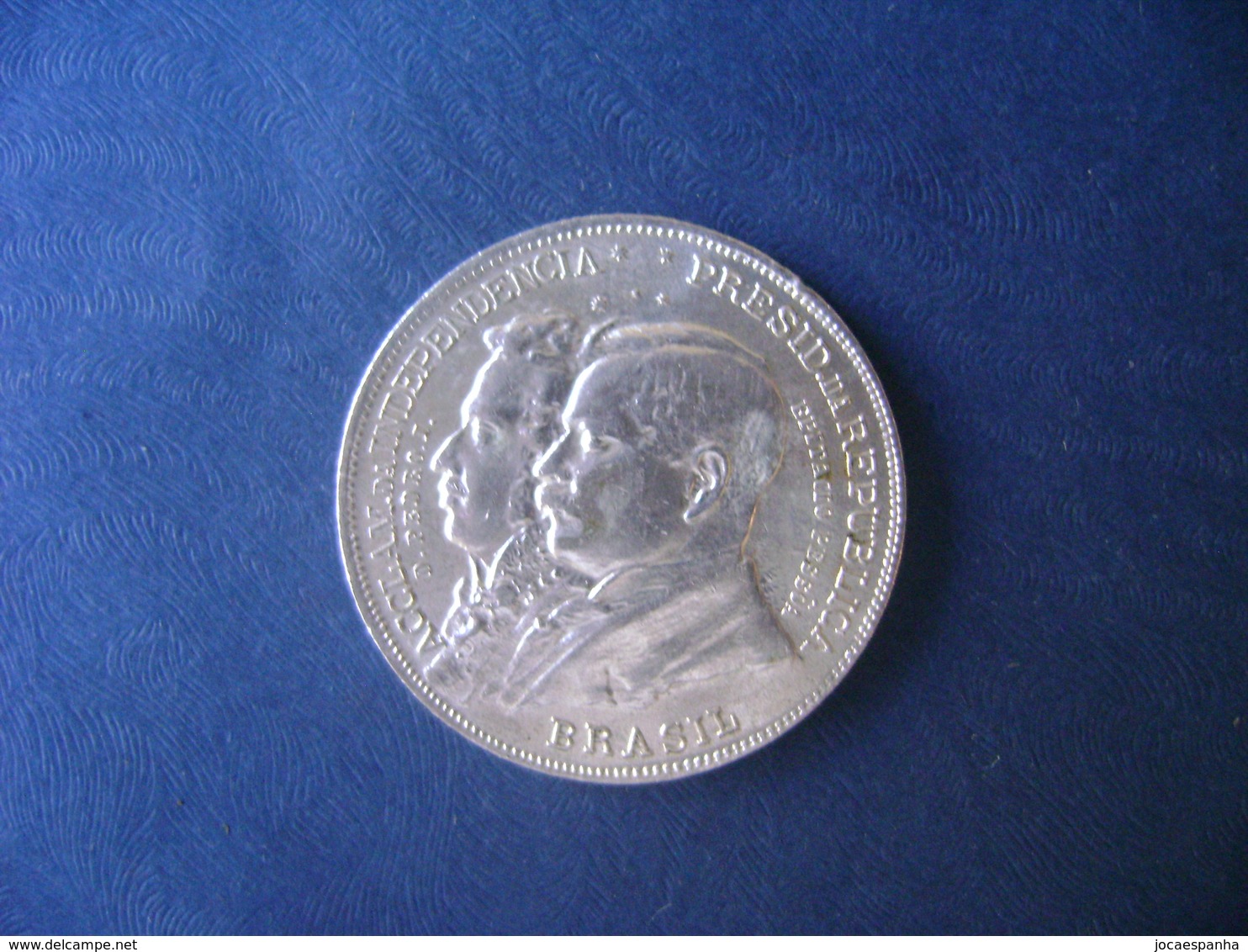 BRAZIL / BRASIL - COIN "2000 REIS", SILVER / PRATA , 1922 - Brésil