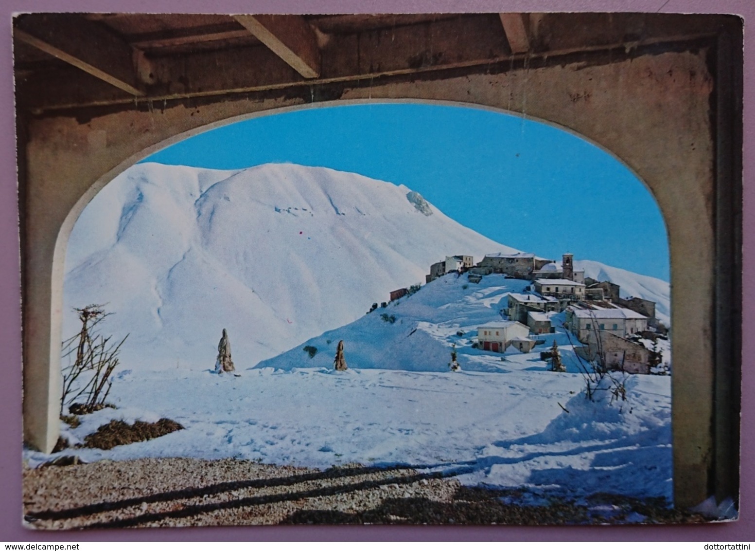 CASTELLUCCIO DI NORCIA (Perugia) - Panorama - Monti Sibillini - Sullo Sfondo Il Monte Vettore - NV - Perugia