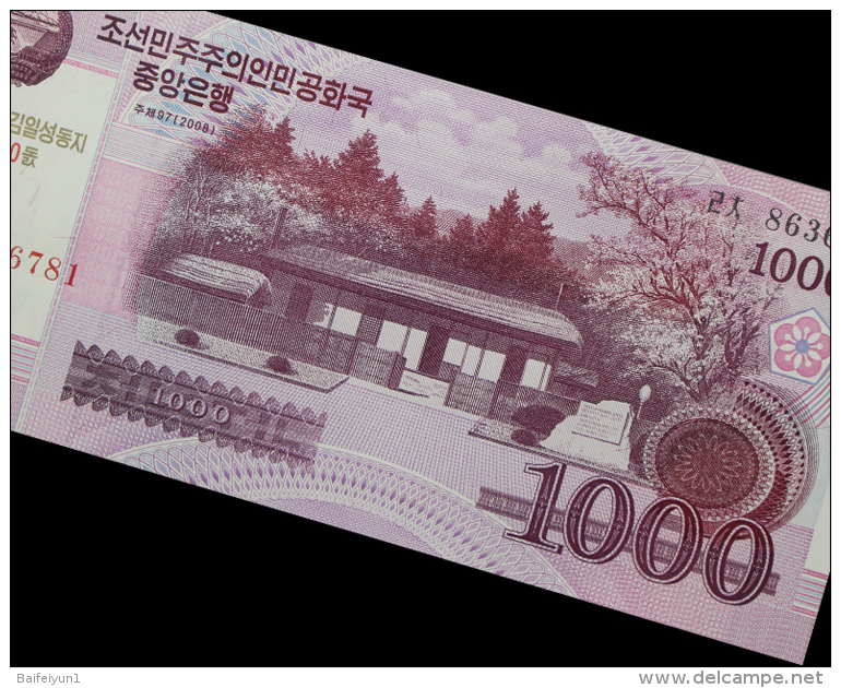 2012 North Korea  Banknotes 100 Aniversary Of  Kim Ll-sung - Korea, North