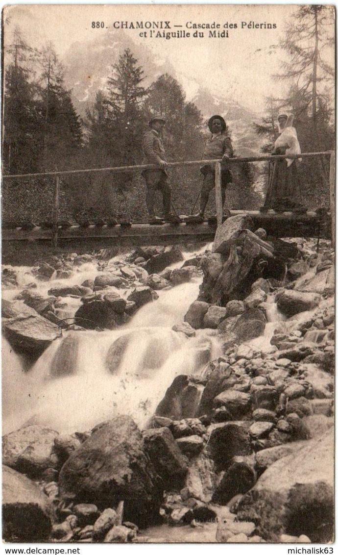 6BX 917. CHAMONIX - CASCADE DES PELERINS - Chamonix-Mont-Blanc