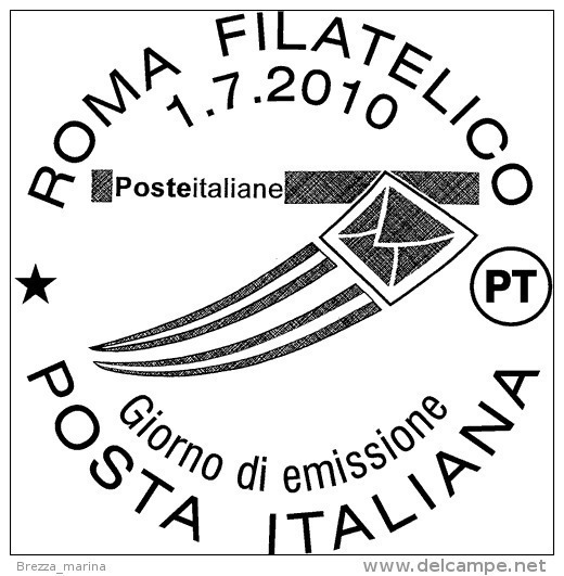 Nuovo - MNH -  ITALIA - 2010 - Posta Italiana - Busta Che Spicca Il Volo - 0.20 - 2001-10: Neufs