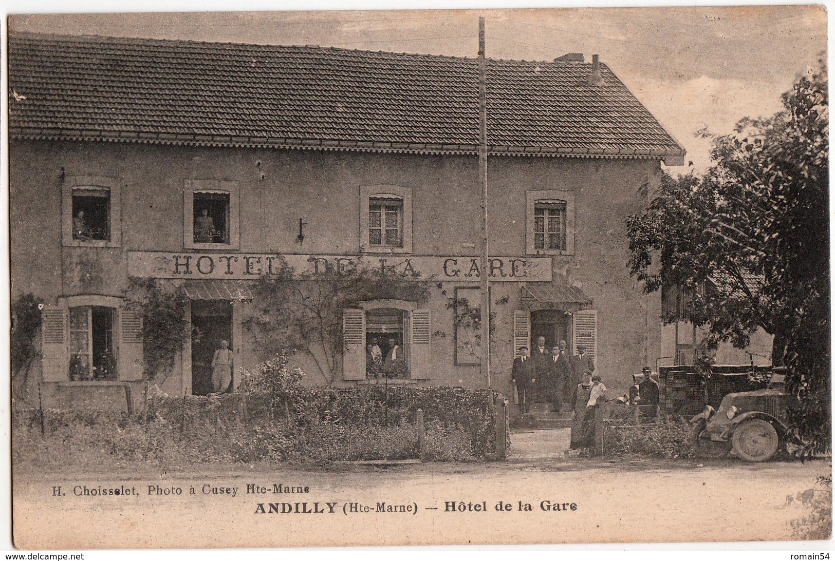 ANDILLY-HOTEL DE LA GARE - Autres & Non Classés