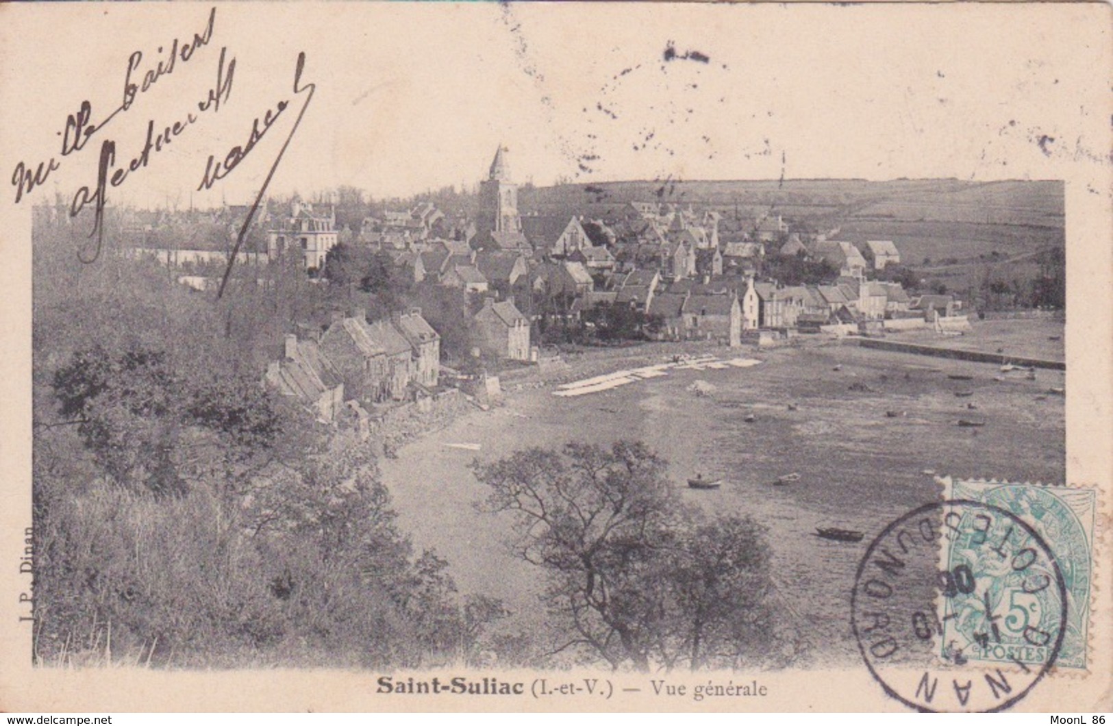 35 - SAINT SULIAC - VUE GENERALE - 1906 - Saint-Suliac