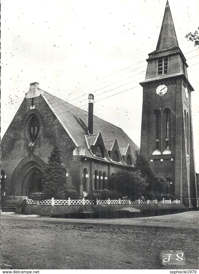 PAS DE CALAIS - 62 - BERTINCOURT - CPSM PF NB - L'église - Bertincourt