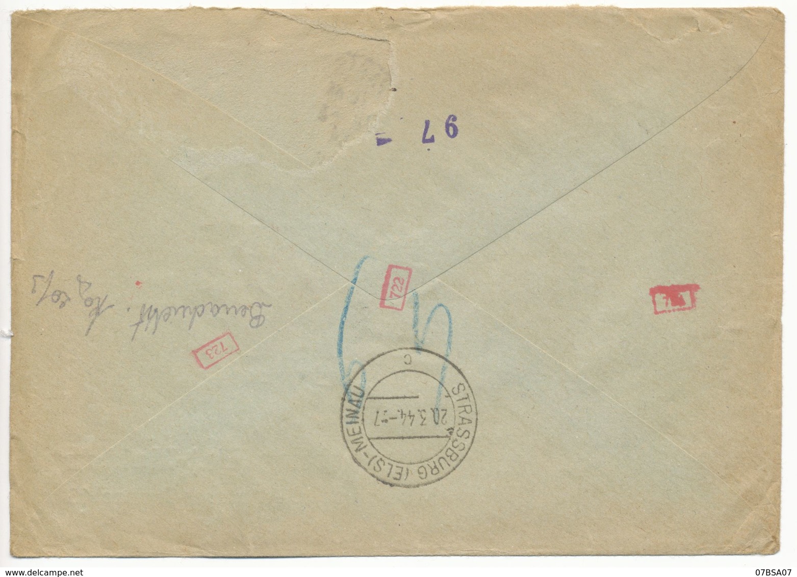 AUTRICHE 1945 LETTRE A ENTETE + TIMBRE PERFORE A 1945 ( TIMBRE DFT ) VOIR LES SCANSG2441 - Lettres & Documents