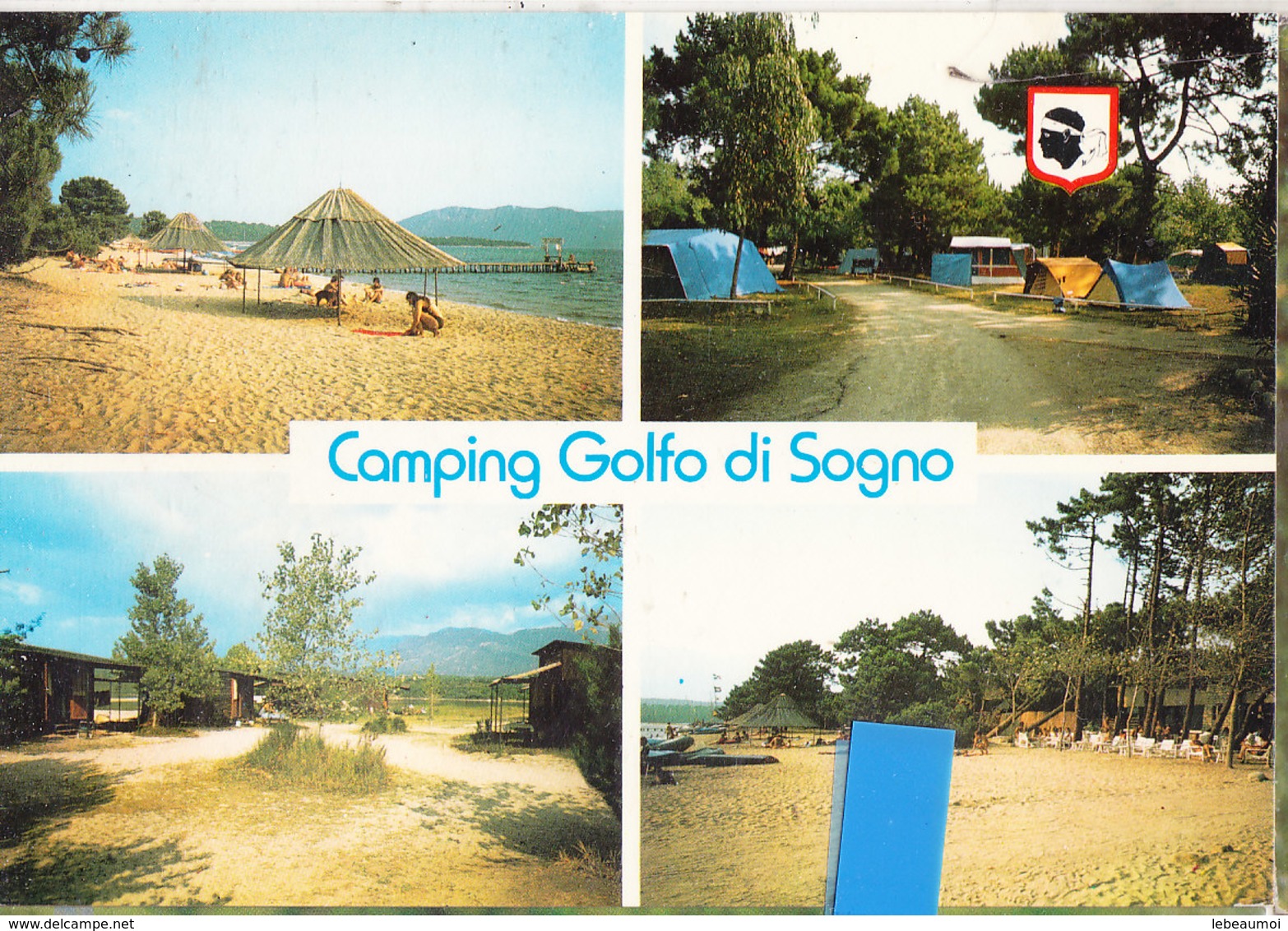 Quo- 20 Corse   Cpsm  CAMPING De GOLFO Di SOGNO - Autres & Non Classés