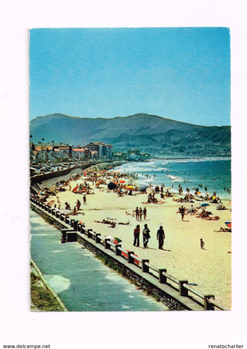 La Plage.Expédié De Béhobie à Utrecht (Hollande) - Hendaye