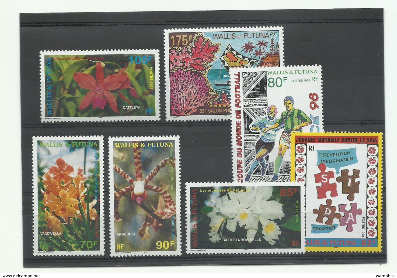 Wallis & Futuna, Lot Neufs** MNH Cote YT 69€90, Voir Scanns, Années 1998/2000 - Unused Stamps