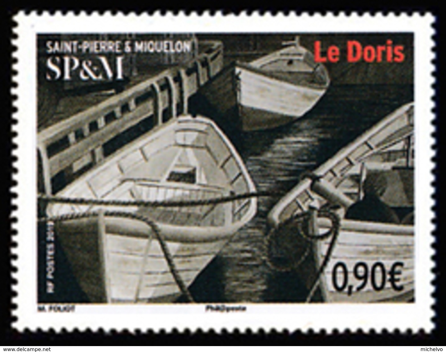 SP & M 2019 - Le Doris ** - Unused Stamps