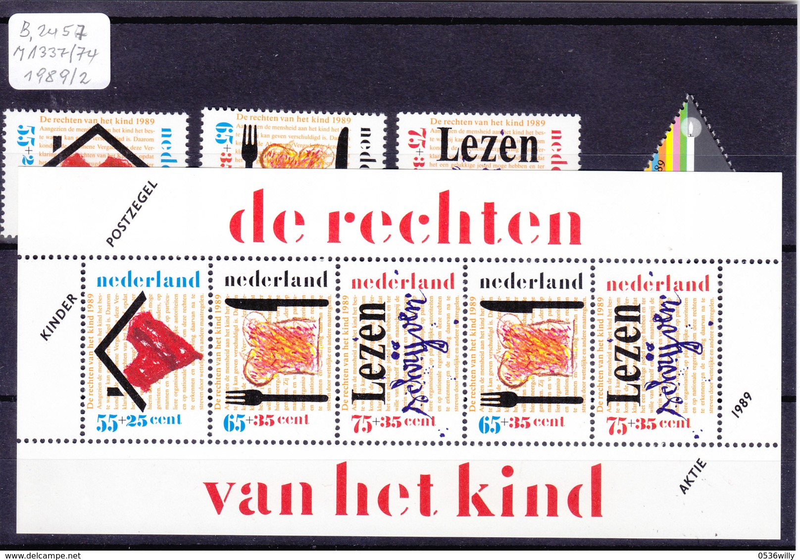 NL-Niederlande Ausgaben 1989 Komplett (B.2457) - Années Complètes