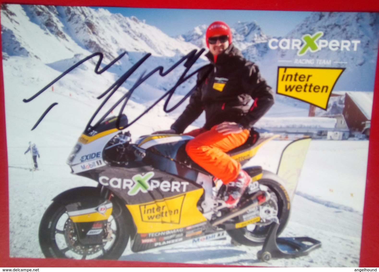 Thomas Luthi (Motorcycle Racing) - Authographs