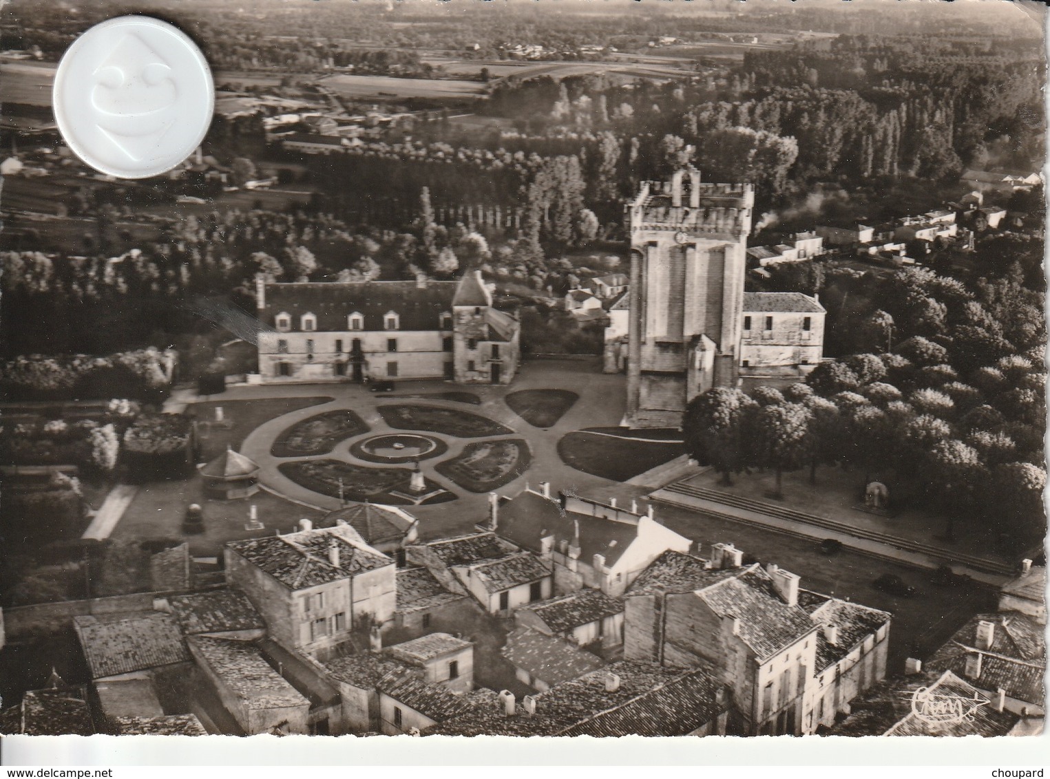 17 -Très Belle Carte Postale Semi Moderne De  PONS  Vue Aérienne - Autres & Non Classés