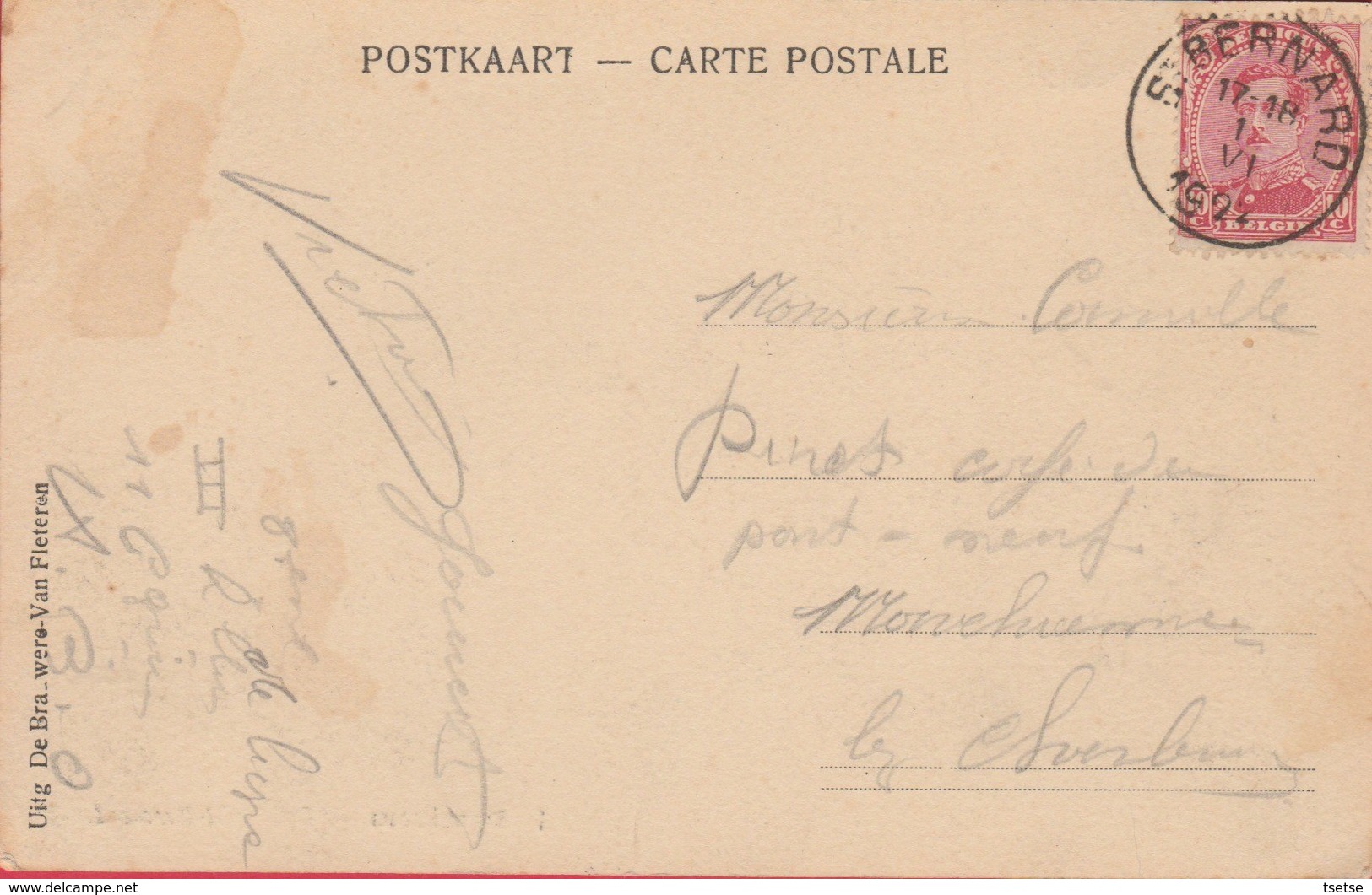 Hemiksem / Hemixem - Dépôt St.-Bernard - 1924 ( Verso Zien ) - Hemiksem