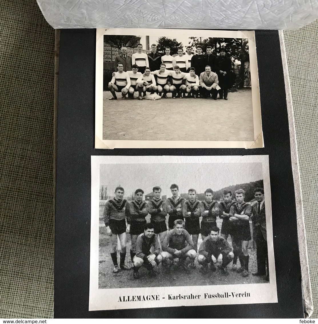 FOOTBALL ALBUM TOURNOI INTERNATIONAL JUNIOR R. DARING CLUB À AS STRASBOURG 1960