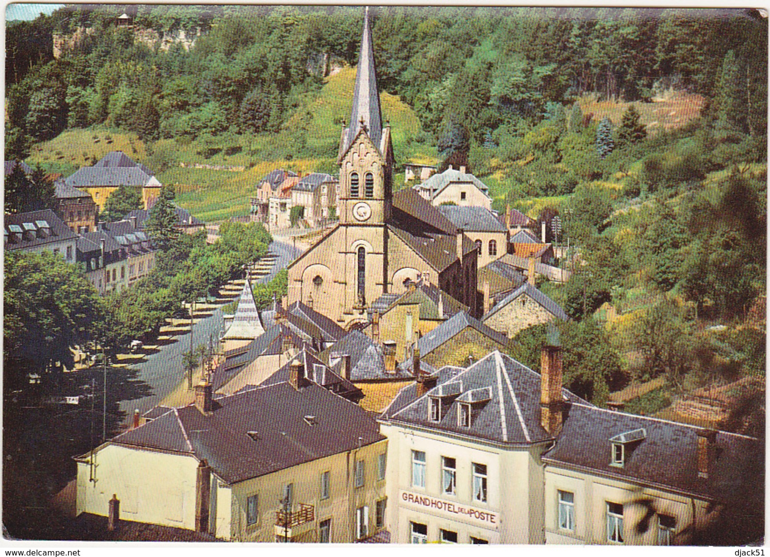 Luxembourg / LAROCHETTE - Vue Partielle Avec église - 1961 - Larochette