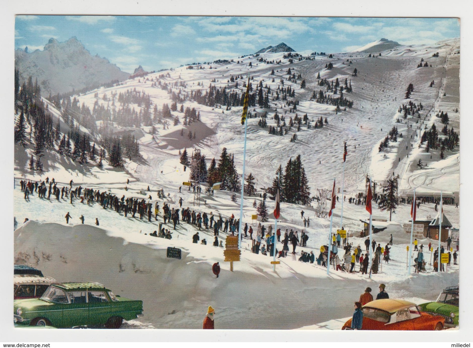 AA194 - COURCHEVEL - Rassemblement Des écoles De Ski - Le Remonte Pente Et Les Pentes De La Loze - Courchevel