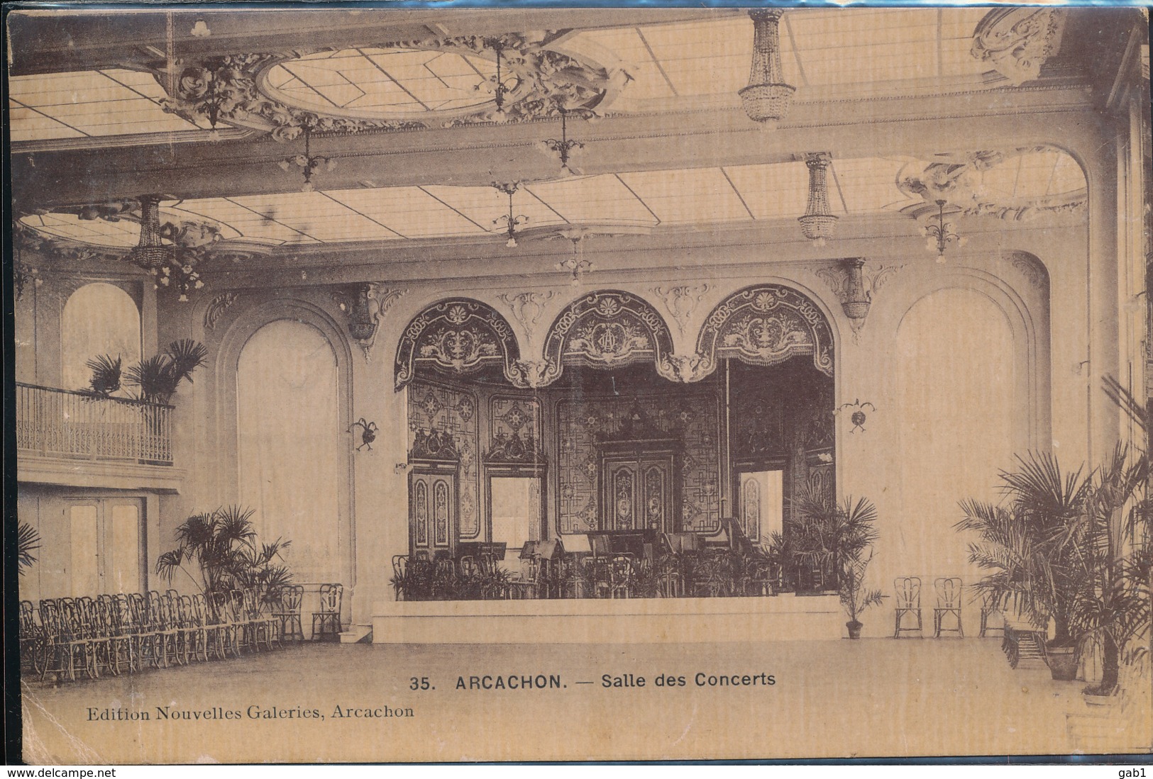 33 -- Arcachon -- Salle Des Concerts - Arcachon