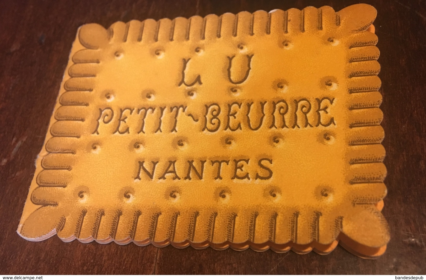 LU LEFEVRE UTILE Nantes Calendrier 1957 Forme Biscuit - Small : 1901-20