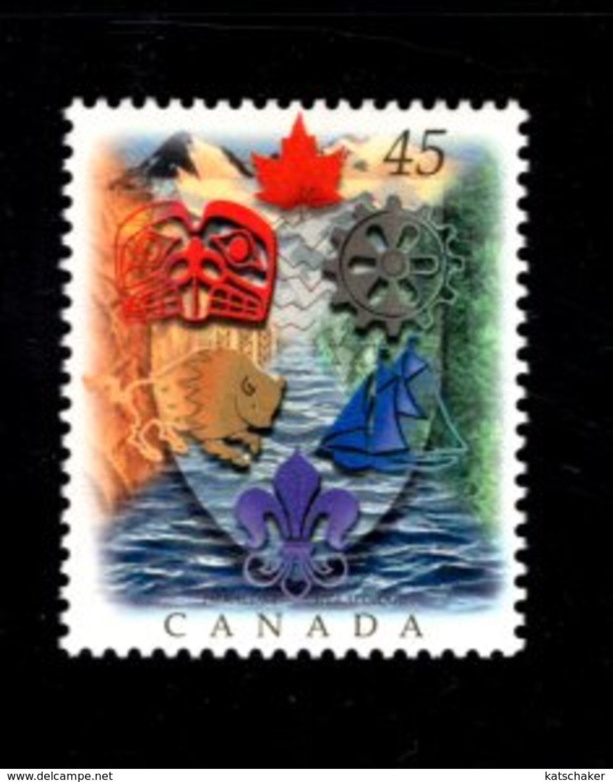 770062337 1996 SCOTT 1614   POSTFRIS  MINT NEVER HINGED EINWANDFREI  (XX) CANADIAN HERALDRY - Neufs