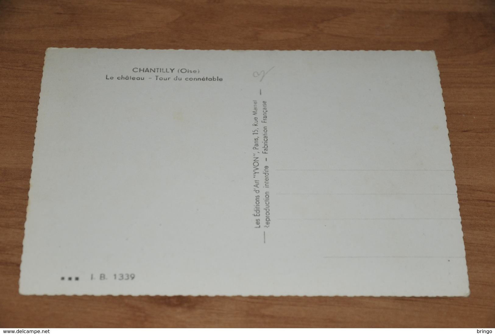 9654-   CHATEAU DE CHANTILLY, TOUR DU CONNETABLE - Chantilly