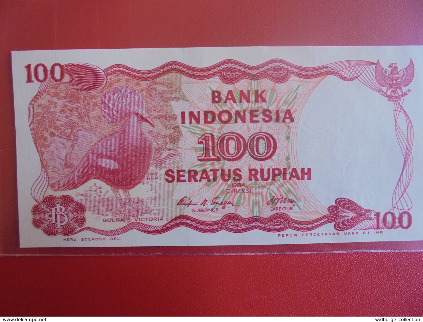 INDONESIE 100 RUPIAH 1984 PEU CIRCULER - Indonésie