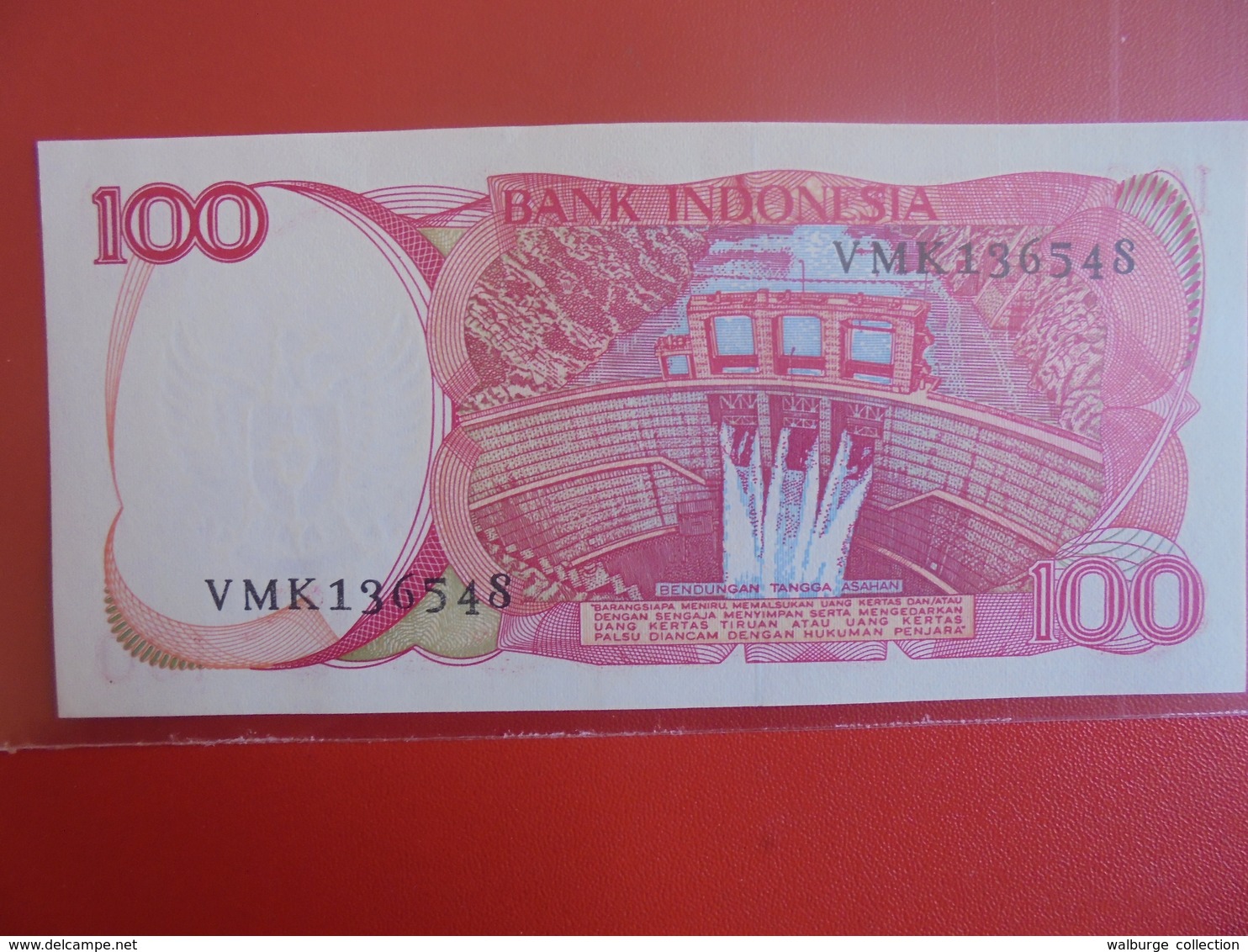 INDONESIE 100 RUPIAH 1984 PEU CIRCULER - Indonésie