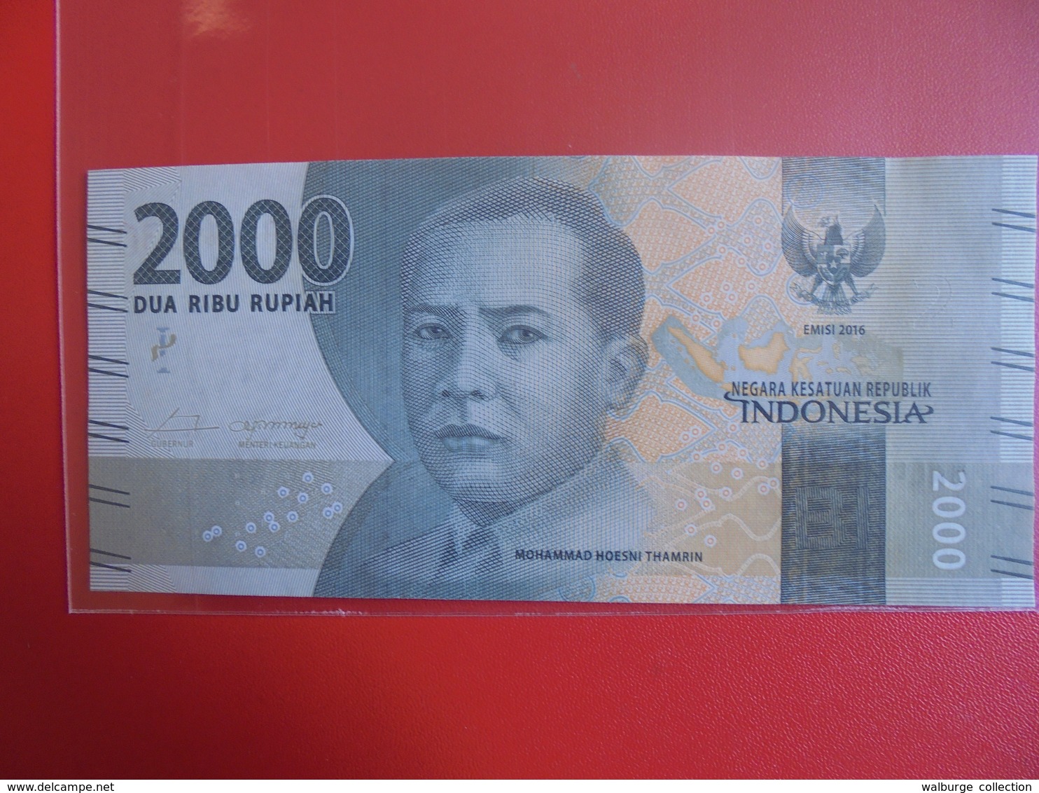 INDONESIE 2000 RUPIAH 2016 PEU CIRCULER - Indonésie