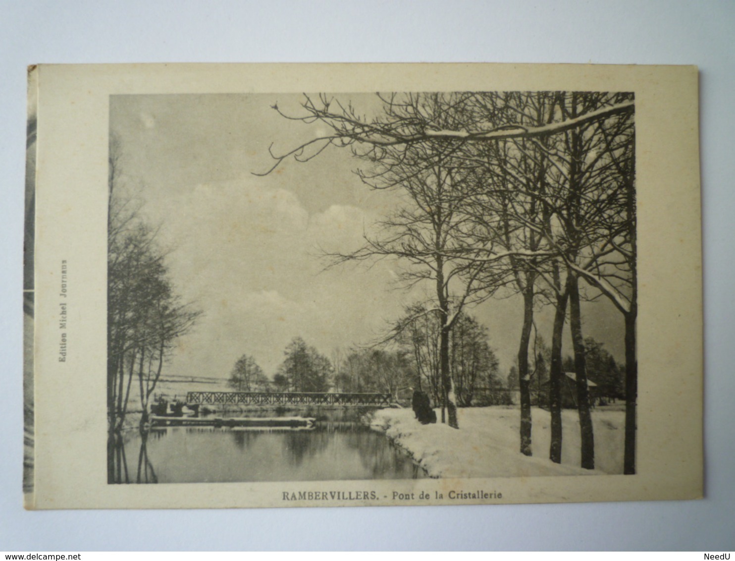 GP 2019 - 1219  RAMBERVILLERS  (Vosges)  :  Pont De La Cristallerie   1918   XXX - Rambervillers