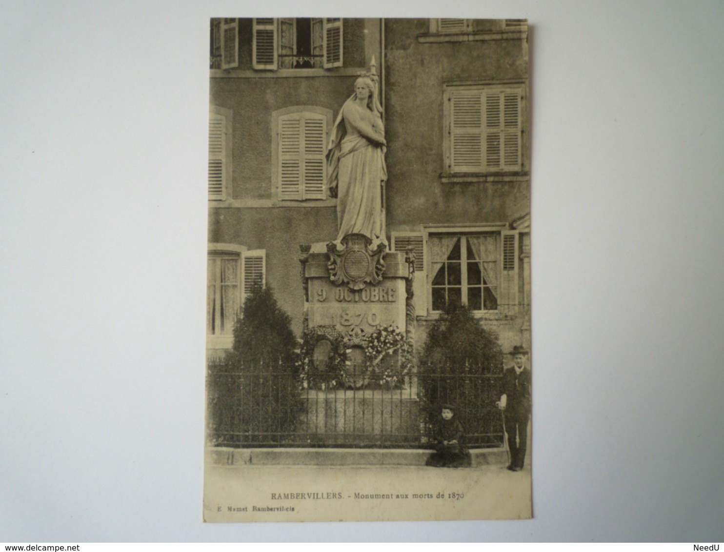 GP 2019 - 1221  RAMBERVILLERS  (Vosges)  :  Monument Aux Morts De 1870  -   1918   XXX - Rambervillers
