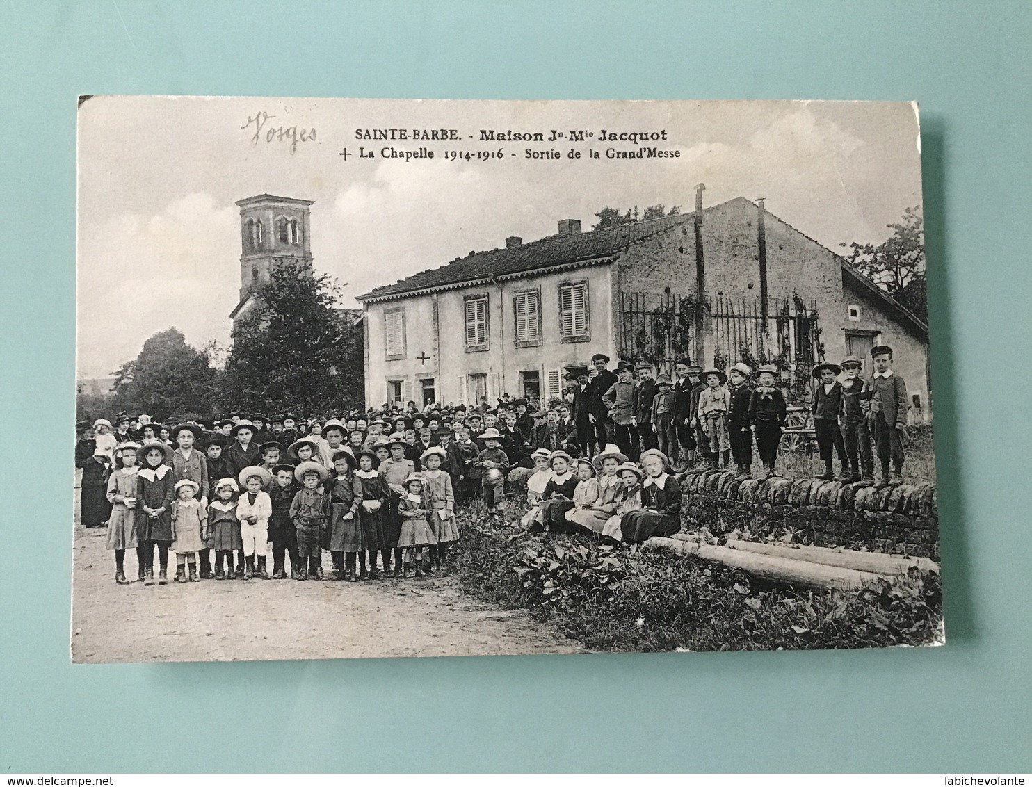 SAINTE-BARBE. - Maison J - M - Jacquot - Sortie De La Grand’Messe - Autres & Non Classés