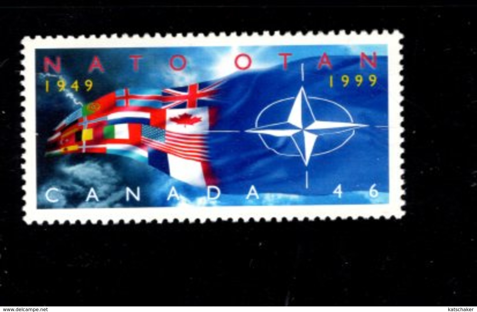 770091992 1999 SCOTT 1809 POSTFRIS  MINT NEVER HINGED EINWANDFREI  (XX)  NATO 50TH ANNIV - Neufs