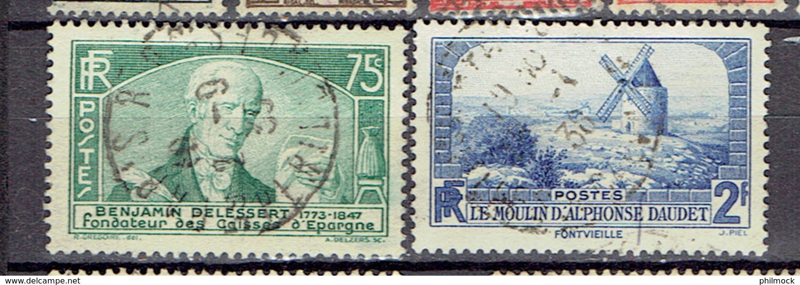 234P - France N°303-311 - Used Stamps